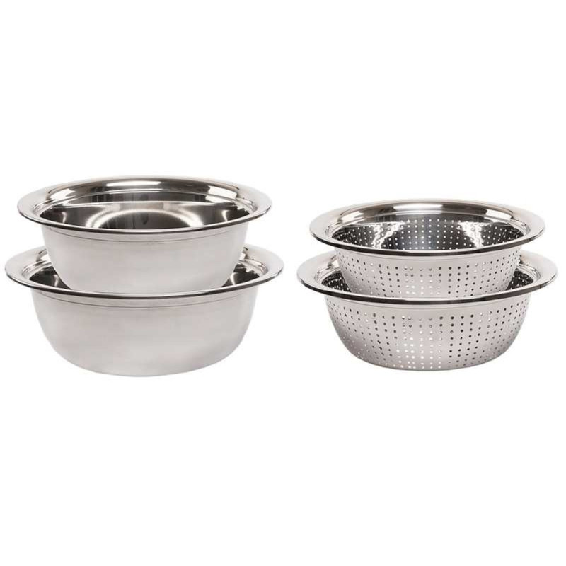 ست آبکش و لگن مدل AL2024 مجموعه 4 عددی